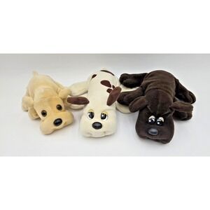 Vtg KENNEL KUDDLEES Yellow Lab POUND PUPPY Chocolate Lab Hound Puppy Dog Animal